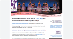 Desktop Screenshot of contemporarydanceacademy.com